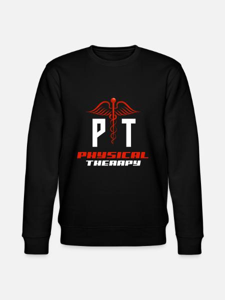 Physiotherapist Health Training Gift - Stanley/Stella CHANGER Unisex Organic Sweatshirt - black