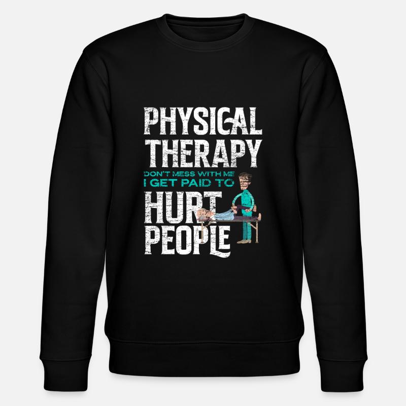Physiothérapeute travail - Sweat bio CHANGER Stanley/Stella Unisexe - noir