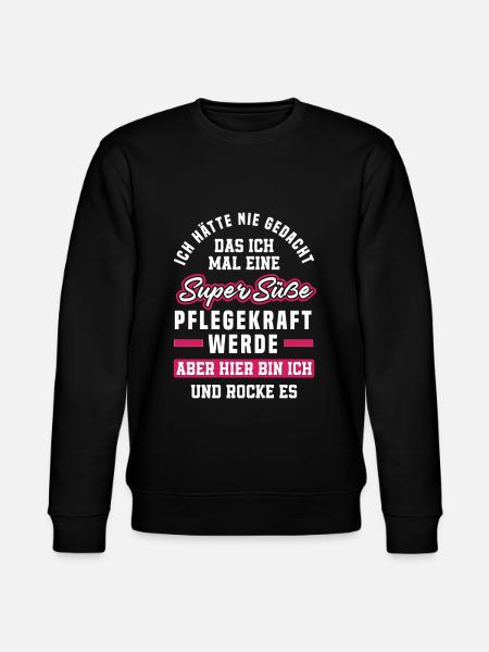 Pflegekraft - Stanley/Stella Unisex Bio-Sweatshirt CHANGER - Schwarz