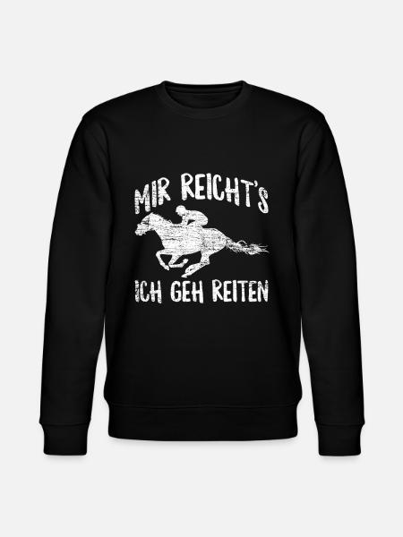Reiten - Stanley/Stella Unisex Bio-Sweatshirt CHANGER - Schwarz