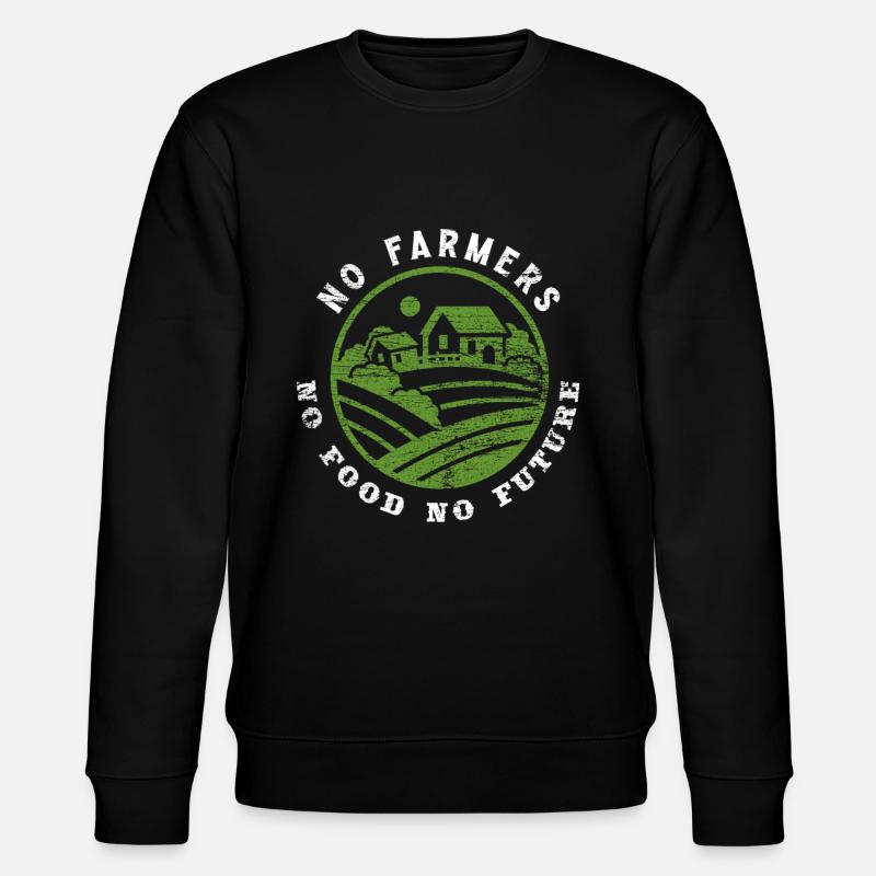 Farmer Farmer Food Future - Sweat bio CHANGER Stanley/Stella Unisexe - noir