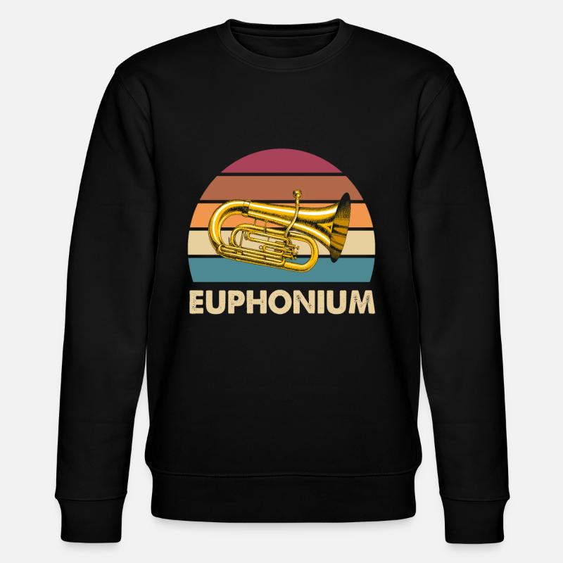 Euphonium - Stanley/Stella Unisex Bio-Sweatshirt CHANGER  - Schwarz