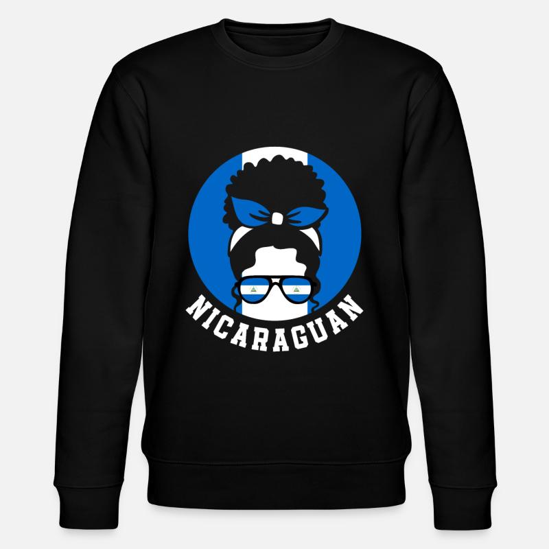 Fille nicaraguayenne Nicaragua - Sweat bio CHANGER Stanley/Stella Unisexe - noir