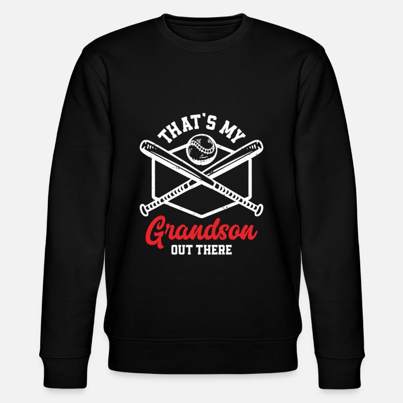 Petits-enfants de baseball - Sweat bio CHANGER Stanley/Stella Unisexe - noir