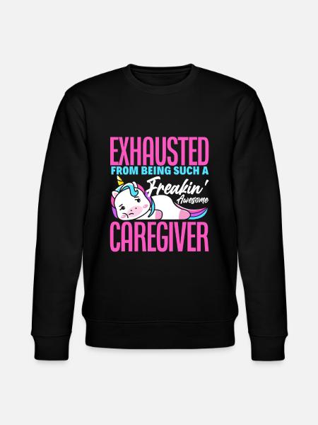 Infirmière Licorne - Sweat bio CHANGER Stanley/Stella Unisexe - noir