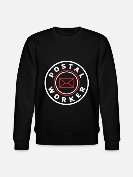Postal officials - Stanley/Stella CHANGER Unisex Organic Sweatshirt - black