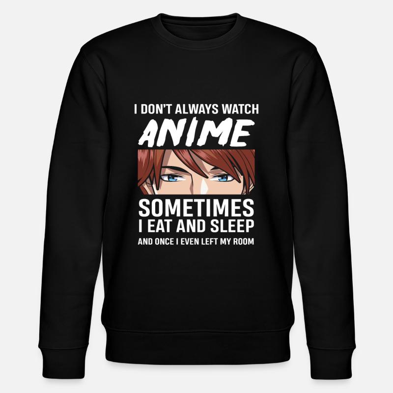 Anime - Stanley/Stella CHANGER Unisex Organic Sweatshirt - black