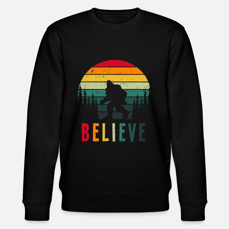 Rétro Foi Bigfoot - Sweat bio CHANGER Stanley/Stella Unisexe - noir