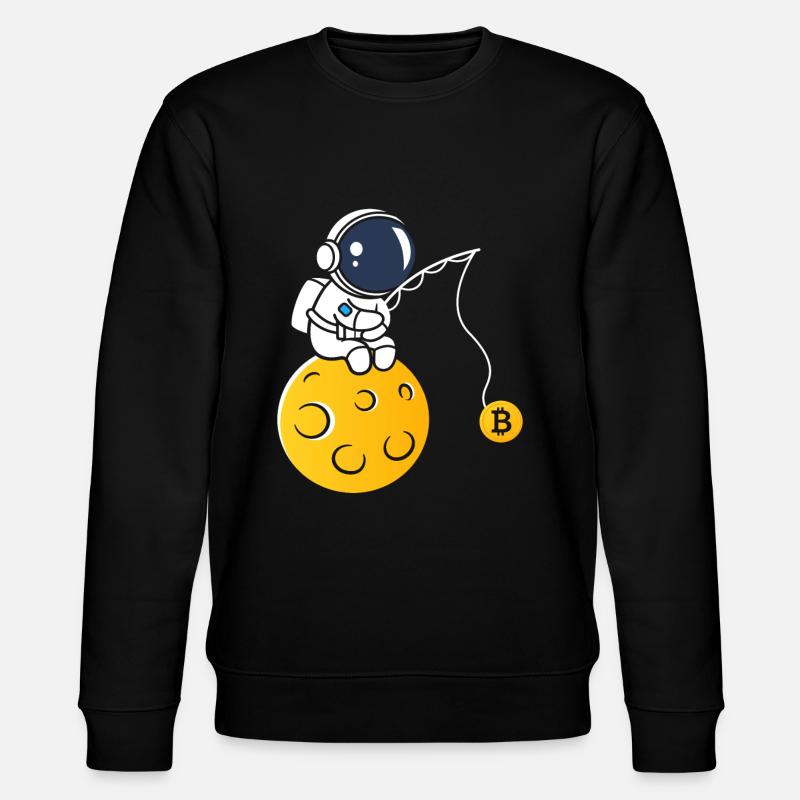 Bitcoin Lune - Sweat bio CHANGER Stanley/Stella Unisexe - noir