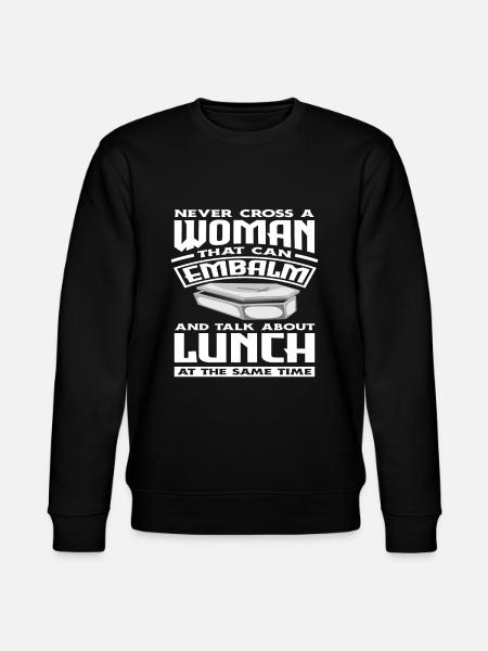 Undertaker Embalmer Woman - Stanley/Stella CHANGER Unisex Organic Sweatshirt - black
