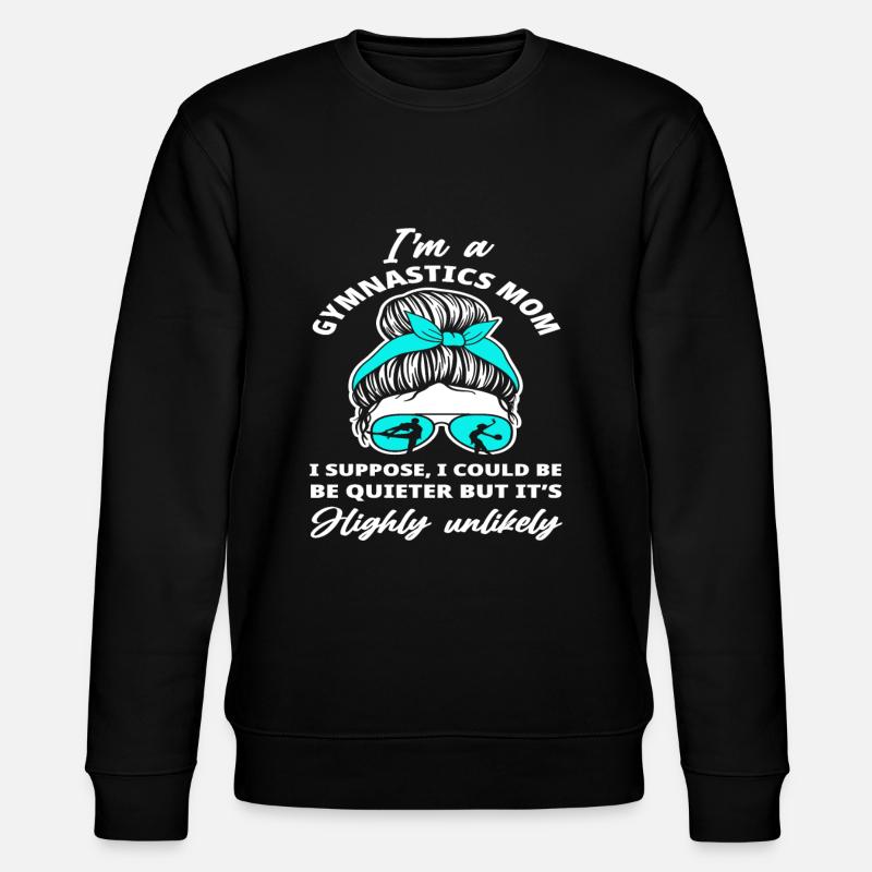 Turner Mama Mutter Geschenk - Stanley/Stella Unisex Bio-Sweatshirt CHANGER  - Schwarz