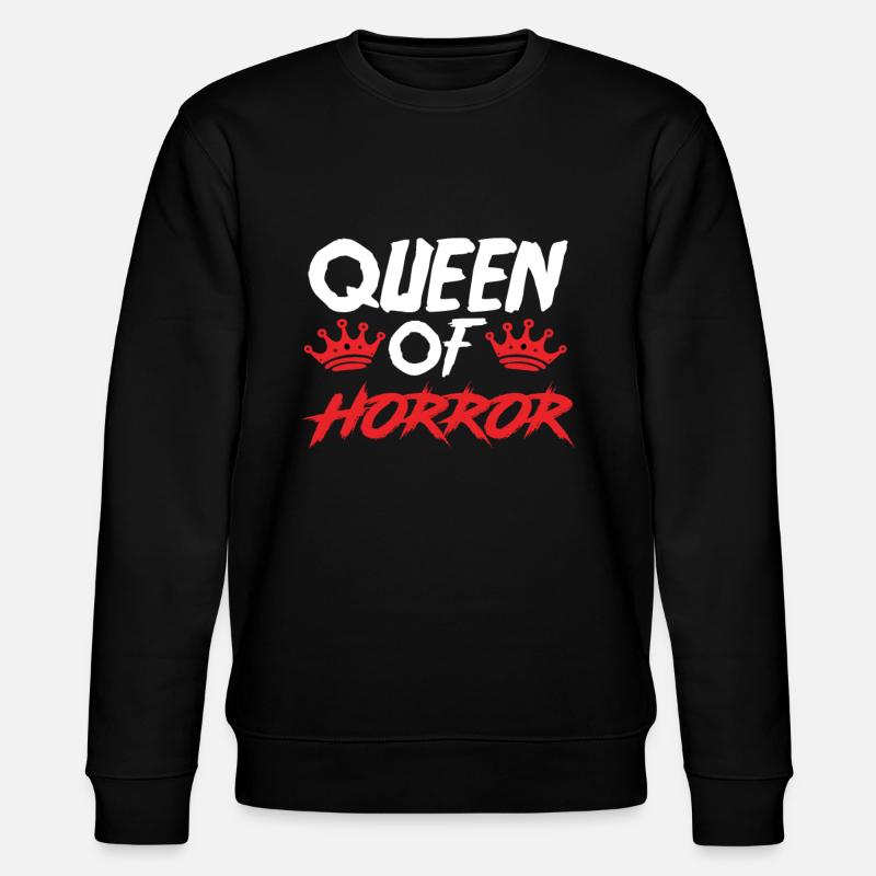 Films d’horreur Queen Halloween - Sweat bio CHANGER Stanley/Stella Unisexe - noir