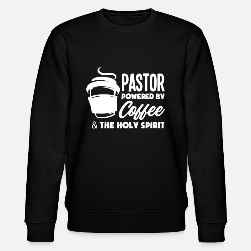 Café Jésus Pasteur - Sweat bio CHANGER Stanley/Stella Unisexe - noir