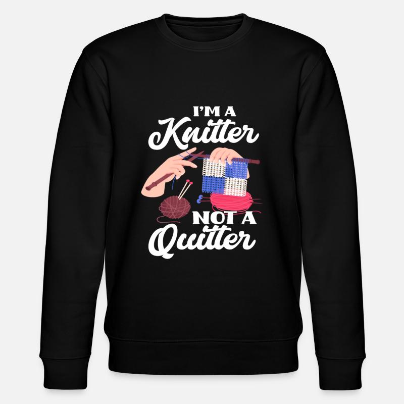 Knit - Stanley/Stella CHANGER Unisex Organic Sweatshirt - black