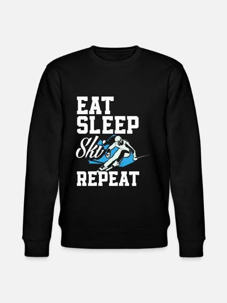 Ski - Sweat bio CHANGER Stanley/Stella Unisexe - noir