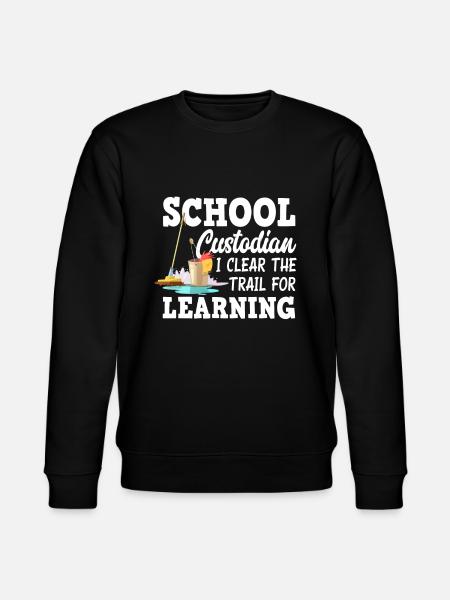 School caretaker Putzen Putzmann - Stanley/Stella CHANGER Unisex Organic Sweatshirt - black