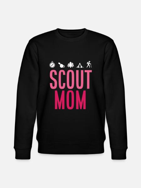 Scout Mom - Stanley/Stella CHANGER Unisex Organic Sweatshirt - black