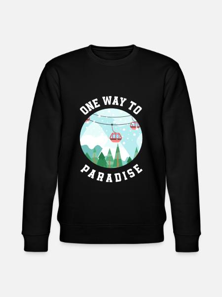 Snowboard Snowboarder - Stanley/Stella Unisex Bio-Sweatshirt CHANGER - Schwarz