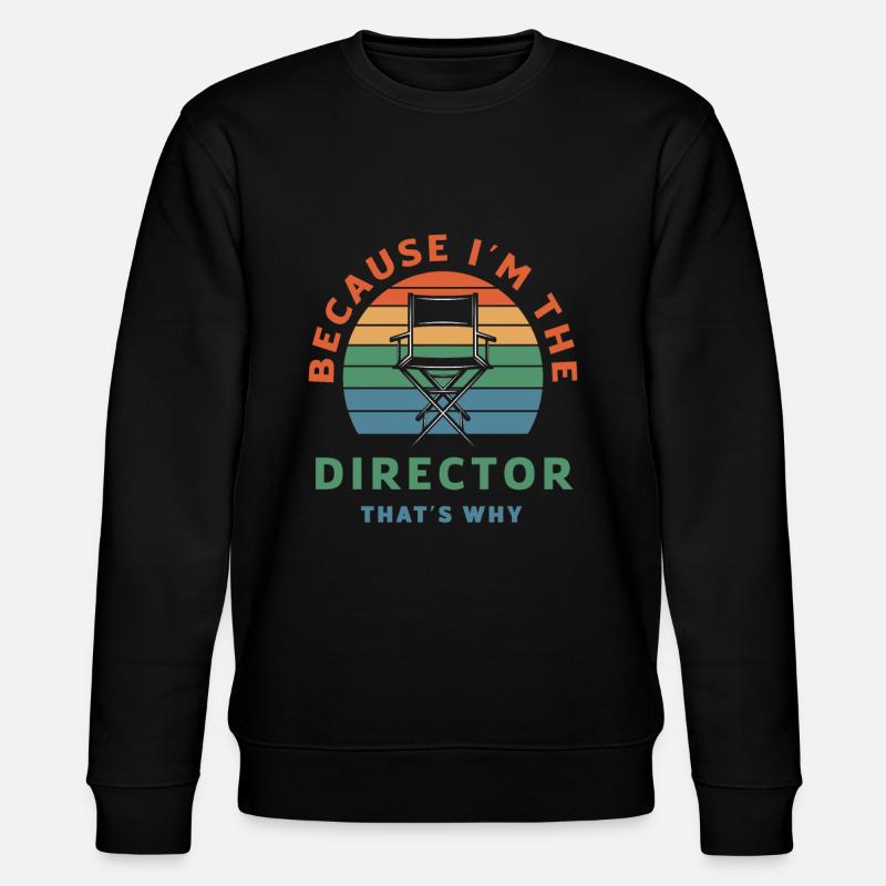 Cadeau du metteur en scène - Sweat bio CHANGER Stanley/Stella Unisexe - noir