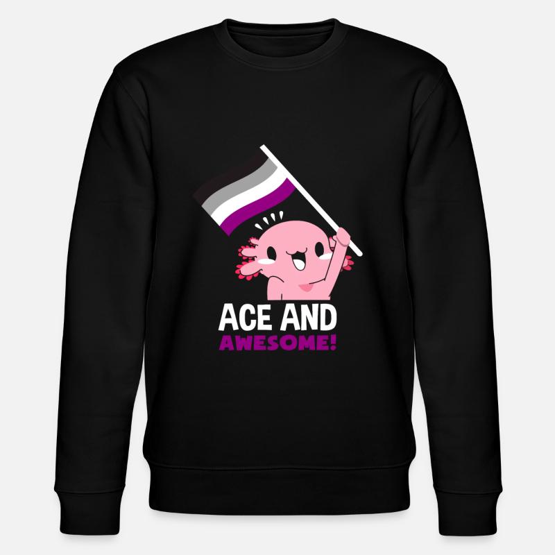 Axolotl asexué - Sweat bio CHANGER Stanley/Stella Unisexe - noir