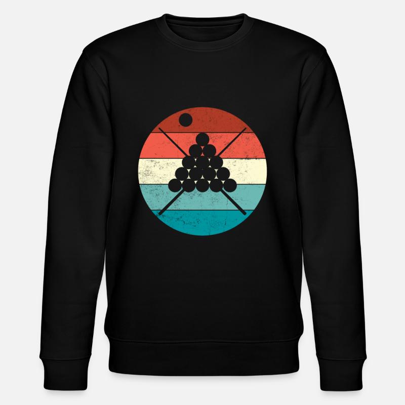 Billiards - Stanley/Stella CHANGER Unisex Organic Sweatshirt - black