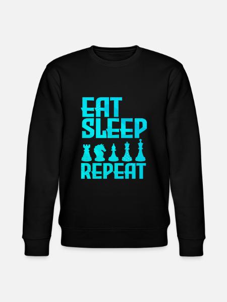 Chess - Stanley/Stella CHANGER Unisex Organic Sweatshirt - black