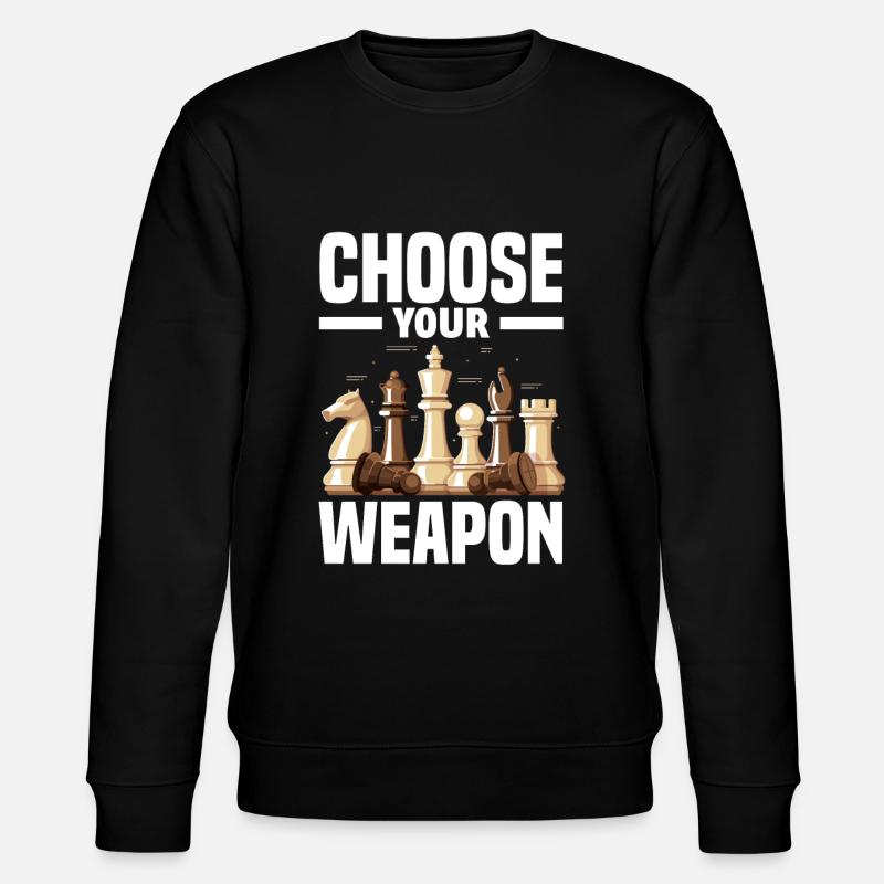 Joueur d’échecs - Sweat bio CHANGER Stanley/Stella Unisexe - noir
