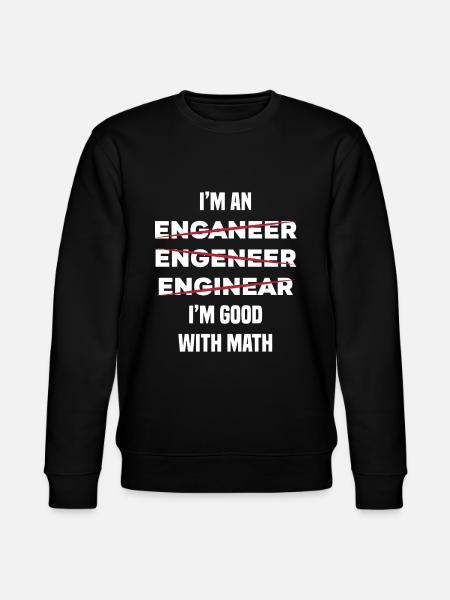 Engineer - Stanley/Stella CHANGER Unisex Organic Sweatshirt - black