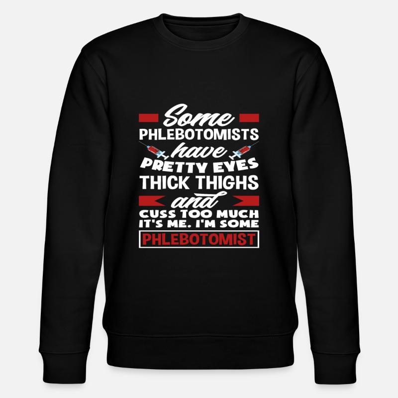 Puncture force - Stanley/Stella CHANGER Unisex Organic Sweatshirt - black