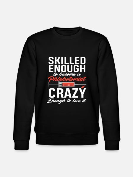 Puncture force - Stanley/Stella CHANGER Unisex Organic Sweatshirt - black
