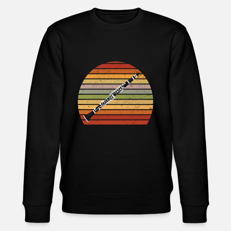 Clarinette - Sweat bio CHANGER Stanley/Stella Unisexe - noir