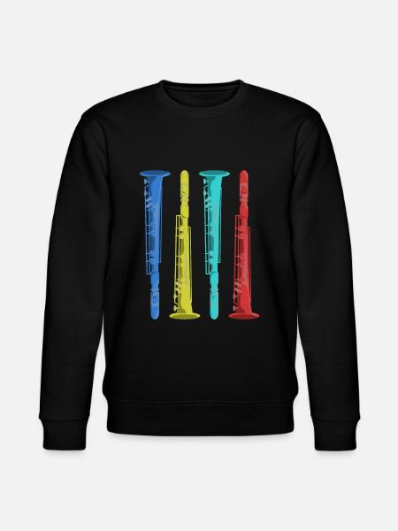Clarinets - Stanley/Stella CHANGER Unisex Organic Sweatshirt - black