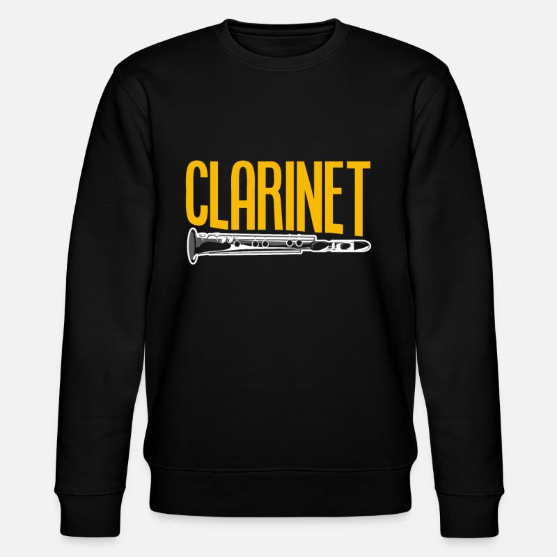 Clarinette - Sweat bio CHANGER Stanley/Stella Unisexe - noir