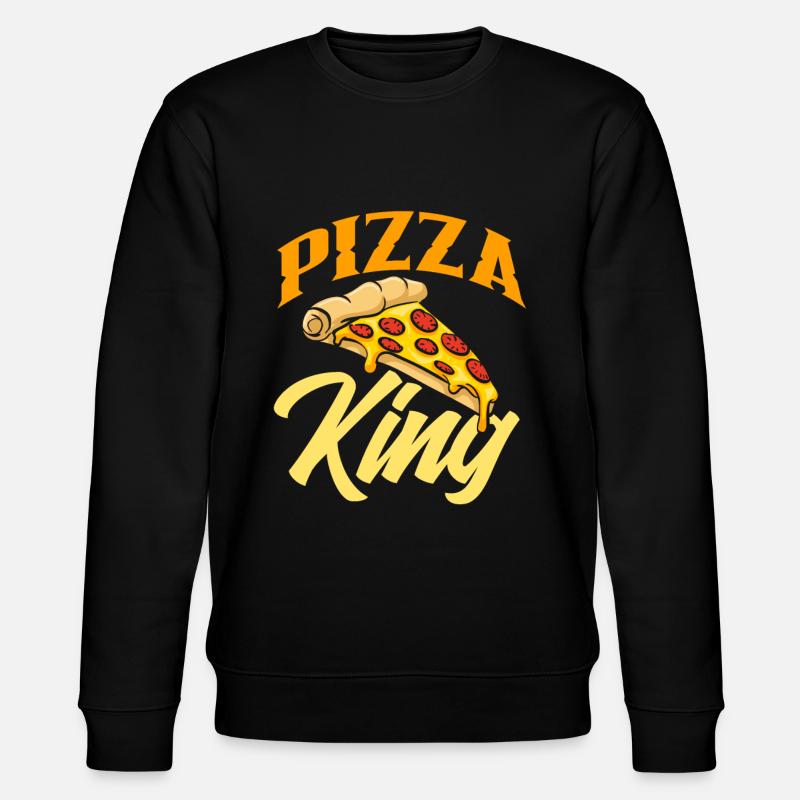 Pizza King - Sweat bio CHANGER Stanley/Stella Unisexe - noir