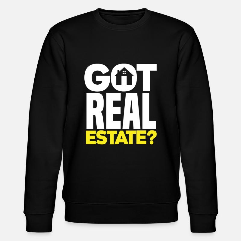 Logement d’agent immobilier - Sweat bio CHANGER Stanley/Stella Unisexe - noir
