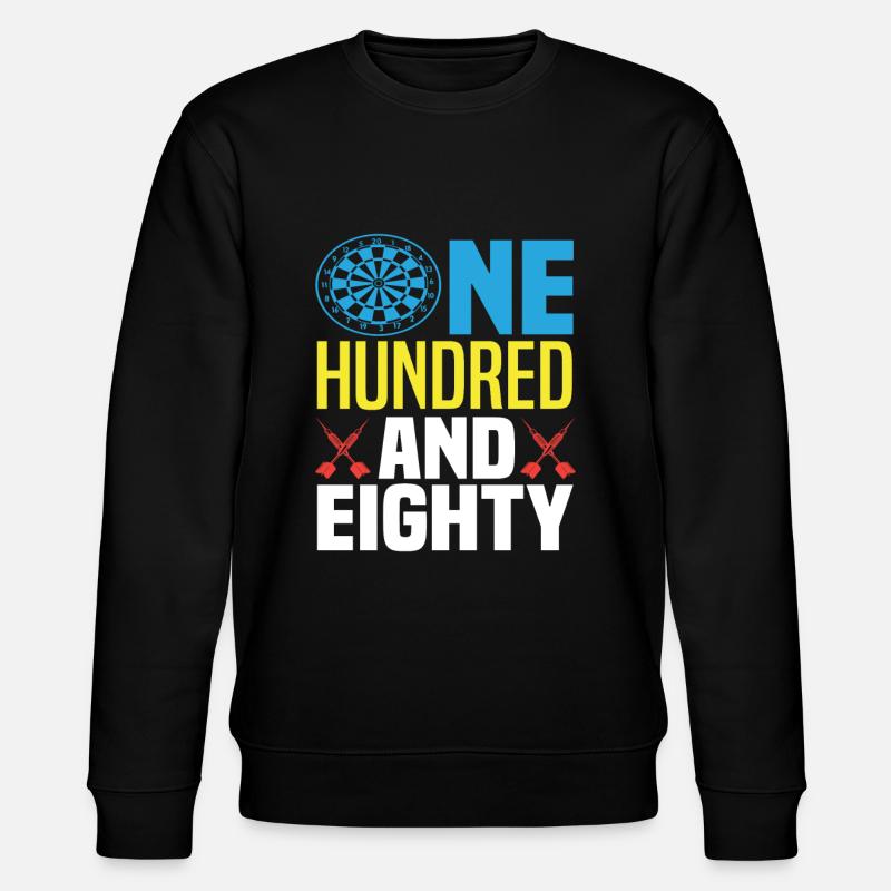 180 joueurs de fléchettes - Sweat bio CHANGER Stanley/Stella Unisexe - noir