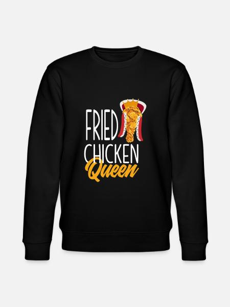 Fried Chicken Queen - Stanley/Stella CHANGER Unisex Organic Sweatshirt - black