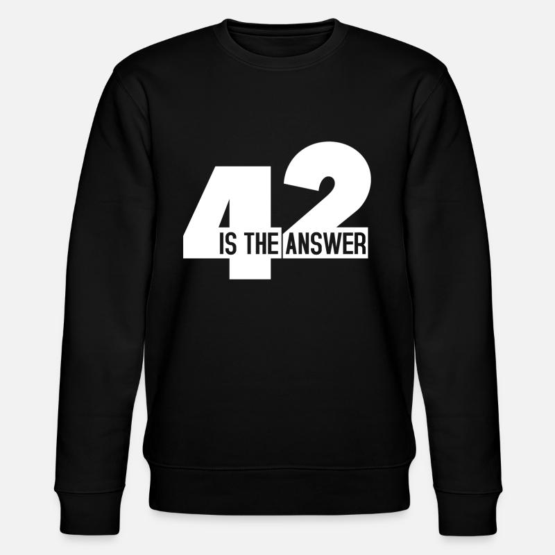 42 - Sweat bio CHANGER Stanley/Stella Unisexe - noir