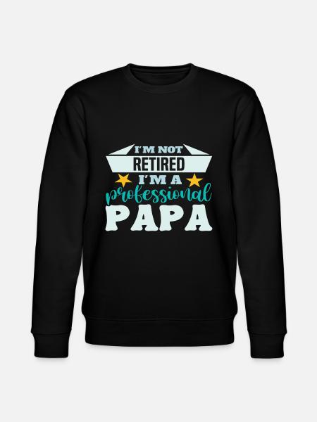 Father's Day - Stanley/Stella CHANGER Unisex Organic Sweatshirt - black