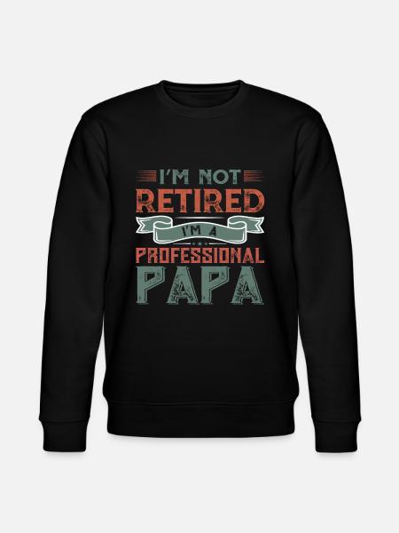 Father's Day - Stanley/Stella CHANGER Unisex Organic Sweatshirt - black