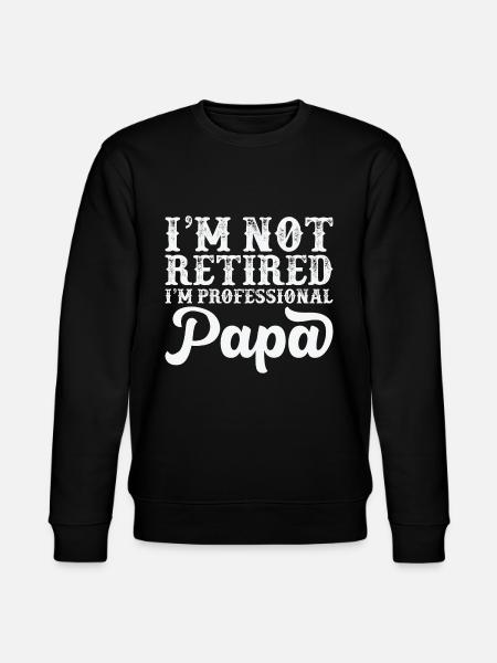 Father's Day - Stanley/Stella CHANGER Unisex Organic Sweatshirt - black