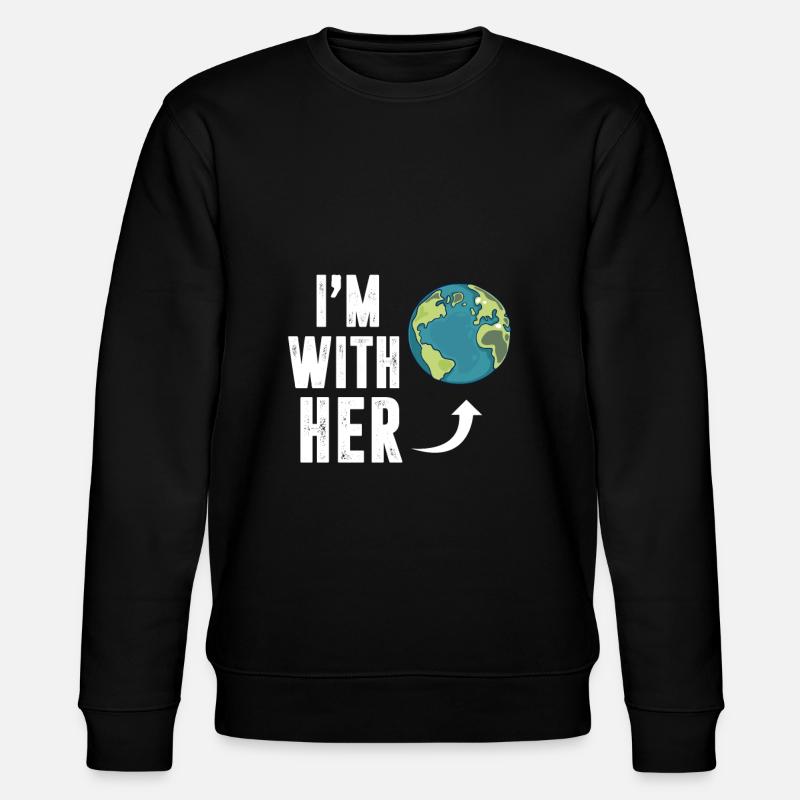 Changement climatique Environnement Durable - Sweat bio CHANGER Stanley/Stella Unisexe - noir