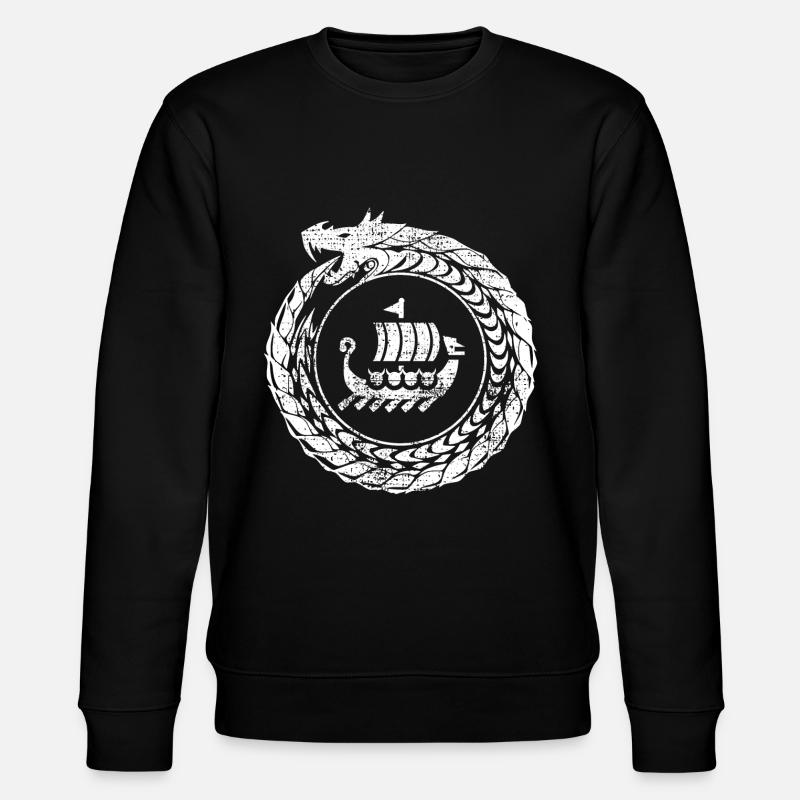 Chemise viking - Sweat bio CHANGER Stanley/Stella Unisexe - noir