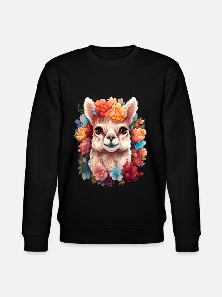 Alpaka - Stanley/Stella Unisex Bio-Sweatshirt CHANGER - Schwarz