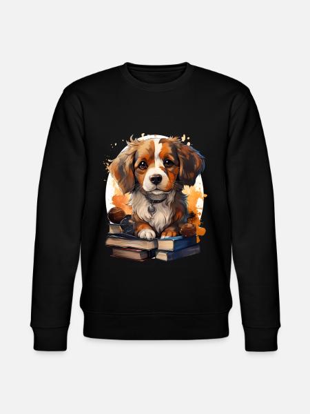 Beagle - Stanley/Stella CHANGER Unisex Organic Sweatshirt - black