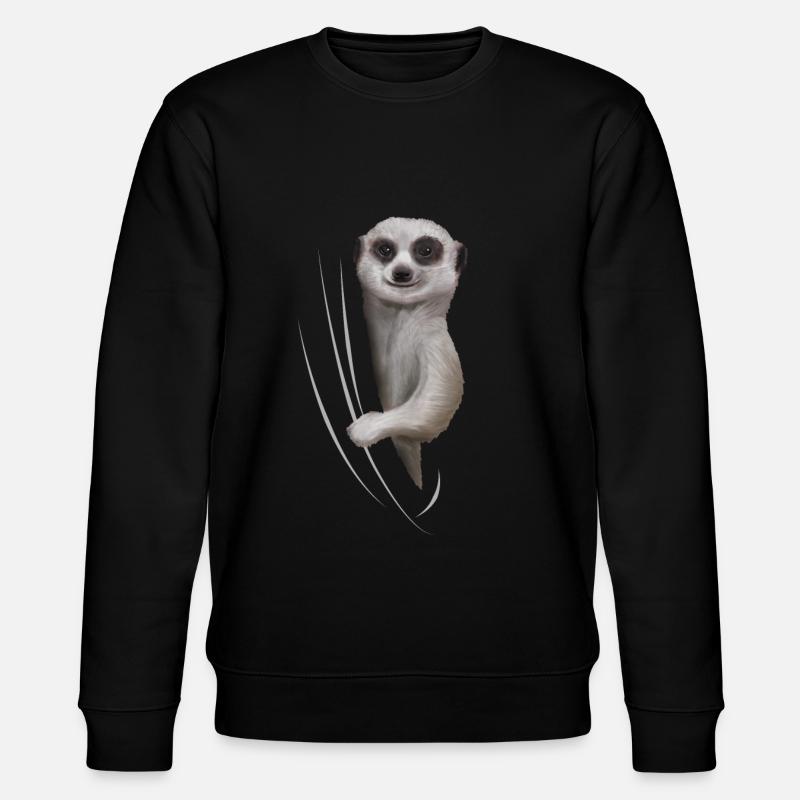 Cadeau d'amant suricate - Sweat bio CHANGER Stanley/Stella Unisexe - noir