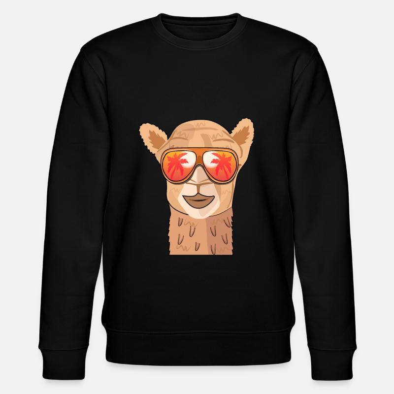 Kamel Sonnenbrille Sommer - Stanley/Stella Unisex Bio-Sweatshirt CHANGER  - Schwarz