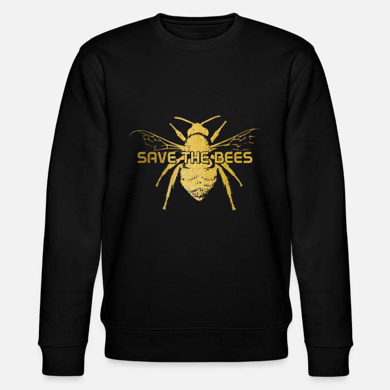Abeilles cadeau d’apiculteur - Sweat bio CHANGER Stanley/Stella Unisexe - noir