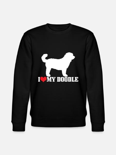 Goldendoodle Dog The Dood Gift - Stanley/Stella CHANGER Unisex Organic Sweatshirt - black
