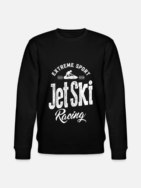 Jet Ski Racing - Felpa ecologica unisex CHANGER di Stanley/Stella - nero